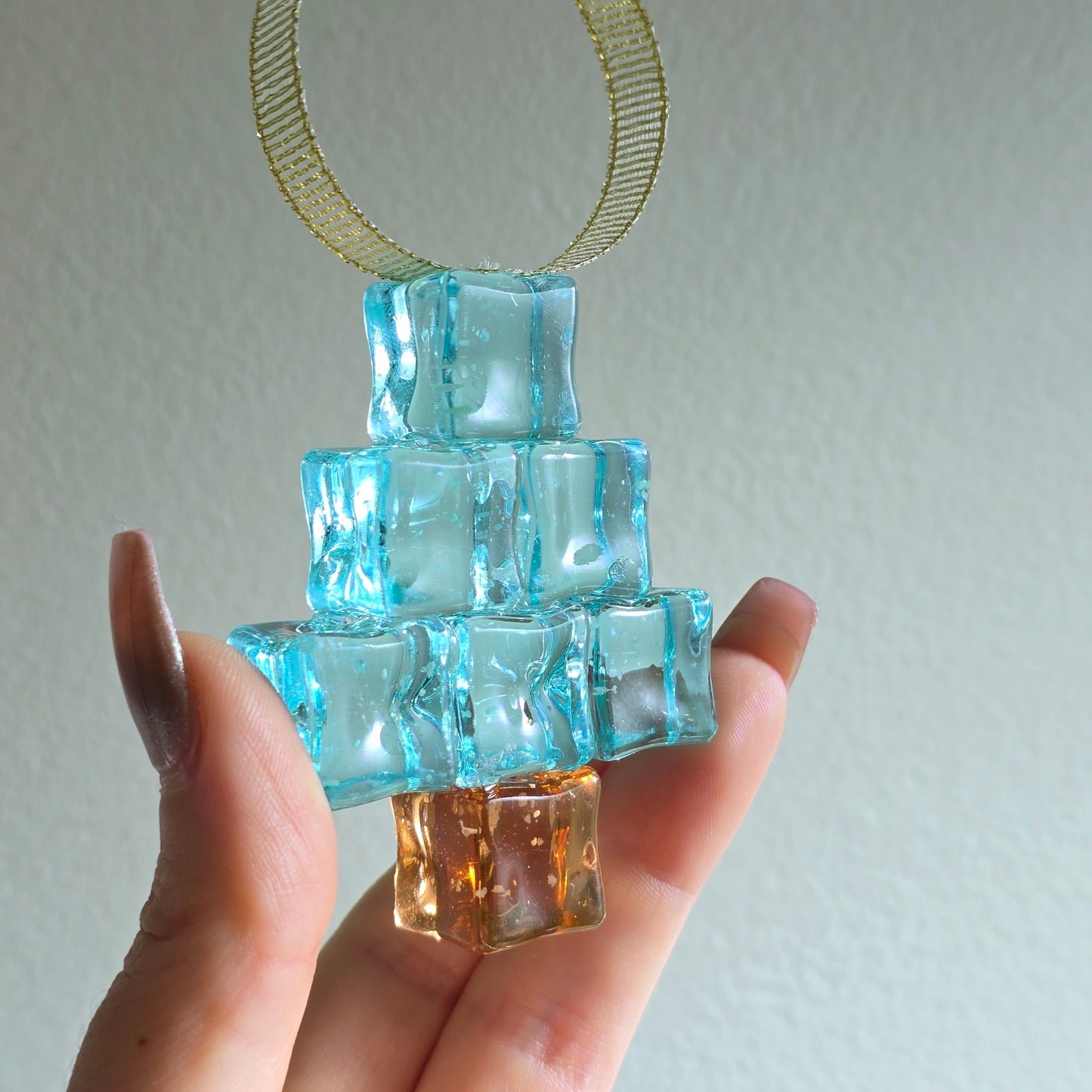 Pixel Tree Ornament